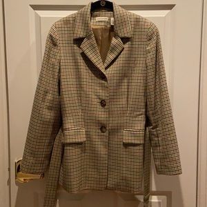 Classic style, vintage, Ann Taylor wool jacket.